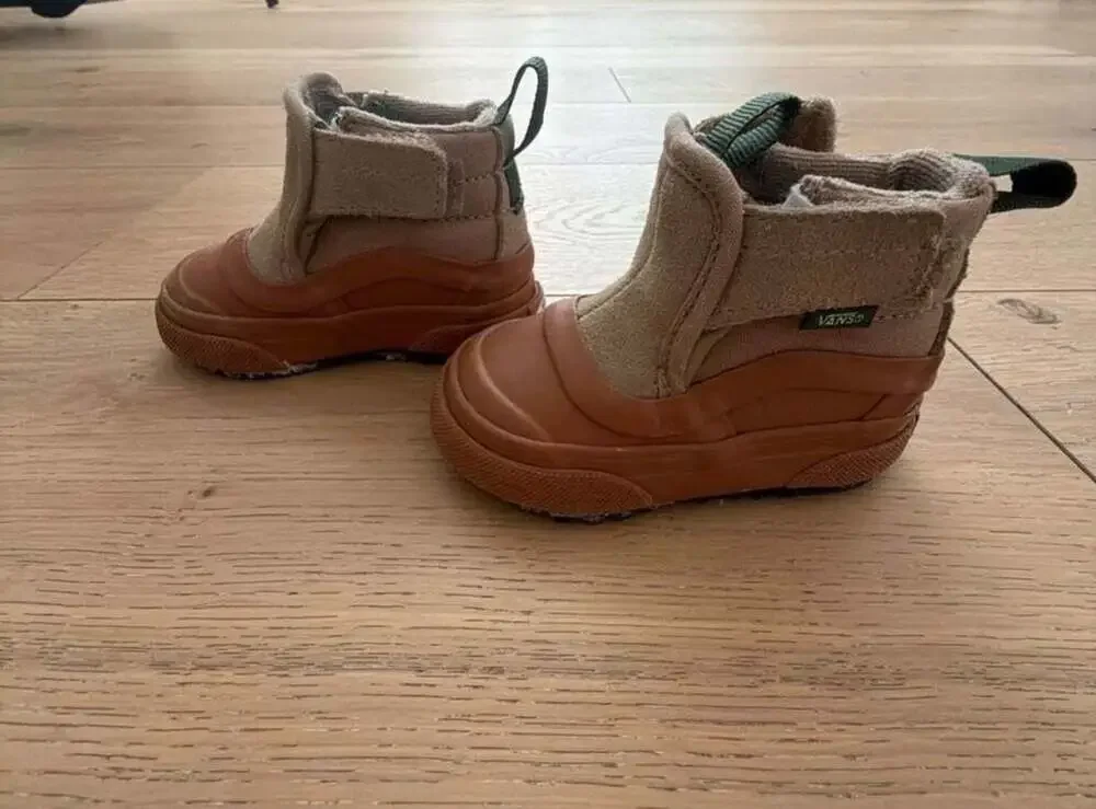 Vans Toddler Slip-On Hi Terrain V MTE Brown Winter Boots